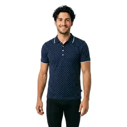 Manon Short Sleeve Polo SR Navy XL Men