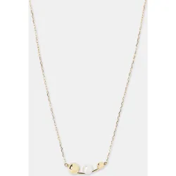 Colgante de oro y perla