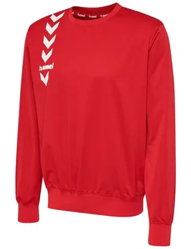 Sweat-shirt Essential Poly True Red L Homme - Hummel - FashionsVida