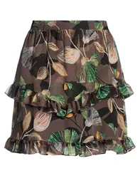 Minifalda Mujer Café 36,38,40 Mujer