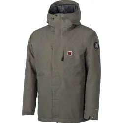 Conne chaqueta impermeable insulada hombre Verde (XL)