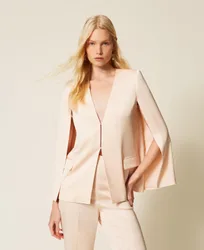 Twinset Blouson cape en satin