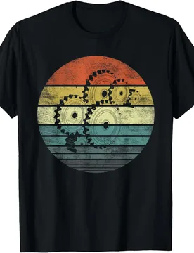 Funny Retro Cogs Engineering Gear Mechanical Engineer Gifts T-Shirt 100% Cotton O-Neck Short Sleeve Summer Casual Mens T-shirt - Aliexpress - FashionsVida