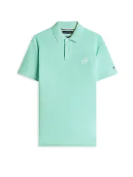 Polo TH SCRIPT turquoise L
