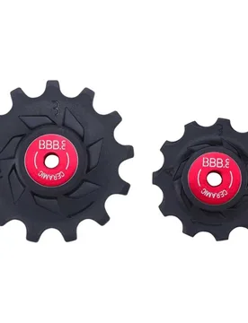Set Di Pulegge Per Bicicletta Rollerboys Ceramic Shimano Grx Black / Red - BBB - FashionsVida