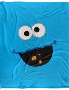 Decke - Krümelmonster - Cookie Monster - multicolor - Lizenzierter Fanartikel - None - unisex - Sesamstraße - FashionsVida
