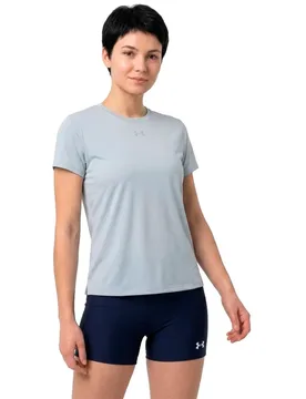 Velociti Reflect Short Sleeve T-shirt Blue / Reflective L Women - Under armour - FashionsVida