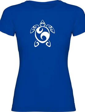Maglietta A Maniche Corte Da Donna Sea Turtle Tribal - Kruskis - FashionsVida