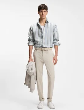 Camisa manga larga de hombre - Boss - FashionsVida