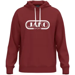 Kapuzensweat Promo (rubinrot / Größe XL / Unisex)
