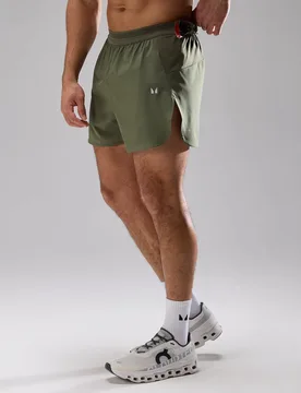 Short Velocity Ultra 3 para hombre de MP - oliva polvoriento - S - MyProtein - FashionsVida