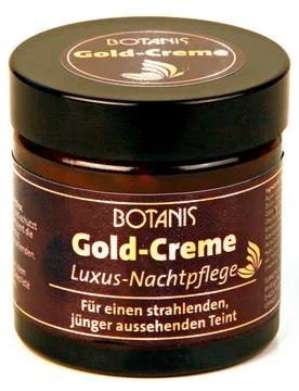 Botanis "Gold-Creme", Nachtcreme - 3Pagen - FashionsVida