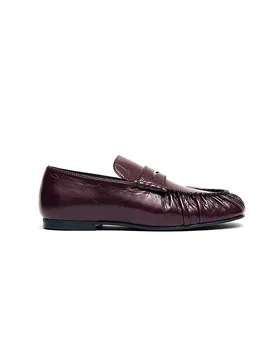 Loafers AVEN rouge foncé 40 - Alohas - FashionsVida