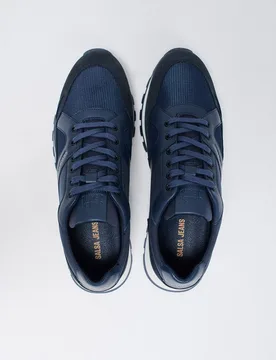Zapatillas de hombre de piel - Salsa Jeans - FashionsVida