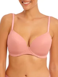Womens Undetected T-Shirt Bra - Pink Polyamide - Size 36dd