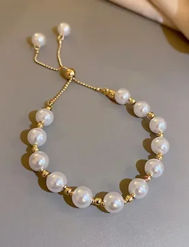 New Women Elegant Pearl Bracelets Baroque Simulated Pearl Bangles Girls Fashion Charm Luxury Jewelry Accessories For Party Gifts - Aliexpress - FashionsVida