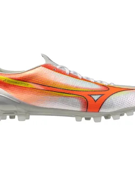 Chaussures De Football α Iii Japan Ag White / Lava Orange / Evening Prim EU 42 1/2 Homme - Mizuno - FashionsVida