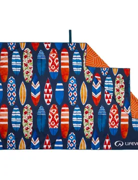 Serviette Recycled Softfibre Trek Surfboards 150 x 90 cm - Lifeventure - FashionsVida