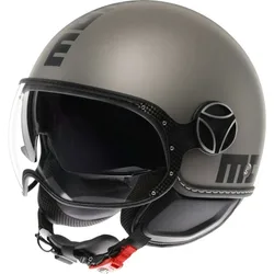 Casco Moto Jet FGTR EVO Mono Titanio Opaco Nero taglia L