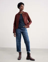 Cotton Rich Top Navy female