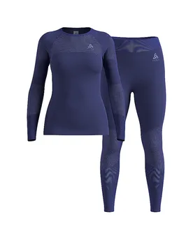 Ensemble de sous-vêtements longs Performance Fundamentalss violet S - Odlo - FashionsVida