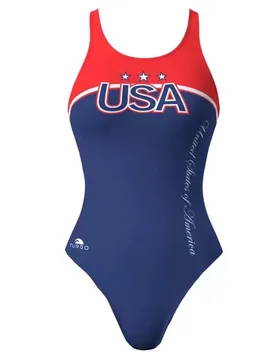 Usa 2012 Swimsuit Red / Navy M Women - TURBO - FashionsVida