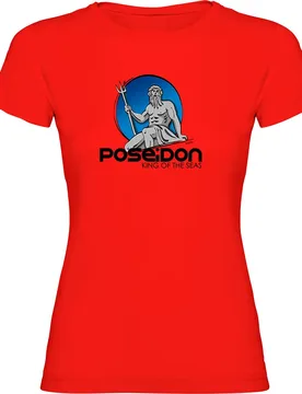 Maglietta A Maniche Corte Da Donna Poseidon - Kruskis - FashionsVida