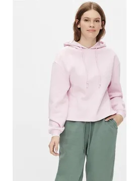 Sudadera de chándal de manga larga de mujer - Pieces - FashionsVida
