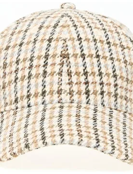 Sfera - Gorra tejido pata de gallo - Sfera - FashionsVida