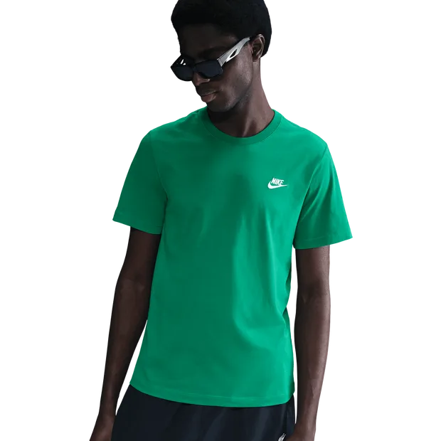 Club Men T-Shirts - Green - Size - Green - Size: Medium - Nike - FashionsVida