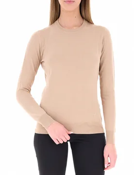 Trussardi Maglia girocollo BEIGE M - Trussardi - FashionsVida