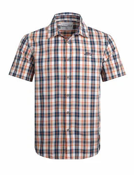 Weird Fish Sunnymead Short Sleeve Check Shirt Size L - men men all-mens men shirts men shirts short-sleeve - Mango - FashionsVida