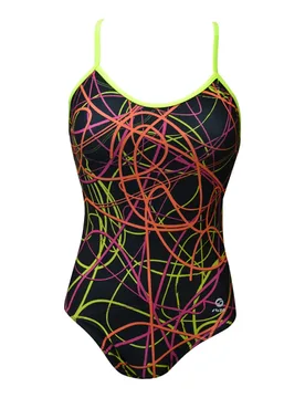 Ras Fluor Swimsuit Black 38 Women - Ras - FashionsVida