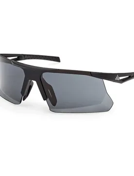 Sport Occhiali Da Sole Dunamis Bi Matte Black 7902A Smoke/CAT3 - Adidas - FashionsVida