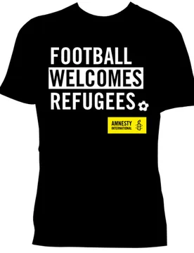 Amnesty Football Welcomes T-Shirt - Amnesty International - FashionsVida