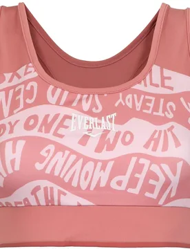 Top sujetador fitness mujer Hollyback Pink - Everlast - FashionsVida
