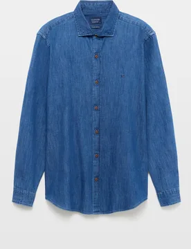 Camisa denim de hombre - Lloyd's - FashionsVida