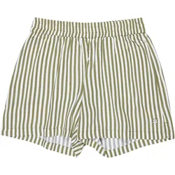 Pantaloni Corti Lekeitio Bay Printed Rg Oil Green Vert Moda Stripe 10 Anni