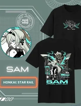 SAM FIREFLY Honkai Star Rail Shirt HSR Firefly T-shirt - Aliexpress - FashionsVida