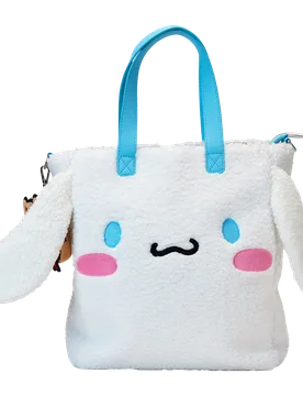 Sanrio: Cinnamoroll Sherpa Tote Bag with Coin Bag - Loungefly - FashionsVida