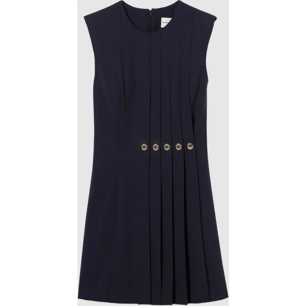 Vestido corto de punto entallado - CLAUDIE PIERLOT - FashionsVida