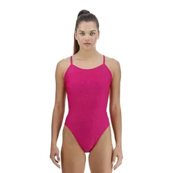 Durafast Elite Cutoutfit Lapped Swimsuit Magenta 32 Women
