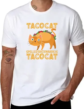 Tacocat spelled backwards is tacocat T-Shirt t shirts cotton 100% t shirt man designer T-Shirt - Aliexpress - FashionsVida