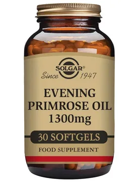 Huile D´onagre 1300 Mg 30 Unités - Solgar - FashionsVida