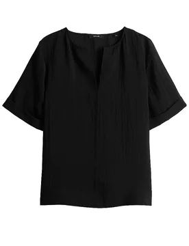Opus T-Shirt FILKARA nero 36 - Opus - FashionsVida