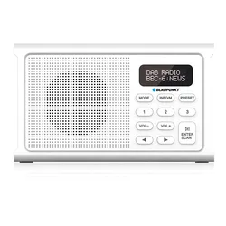 Radio Portable Dr3wh White One Size unisex