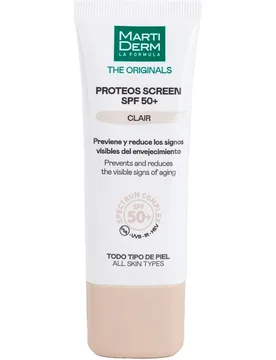Crema facial Proteos Screen SPF50+ Clair - MartiDerm - FashionsVida