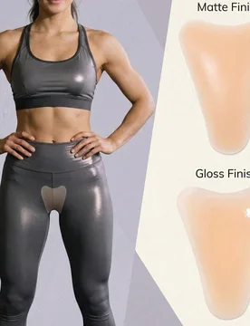 Piezas Almohadilla Protectora de Silicona Reutilizable sin Costuras para Pantalones de Yoga, Ropa Deportiva, Uso Diario, Entrenamiento, Gimnasio Unita - Shein - FashionsVida
