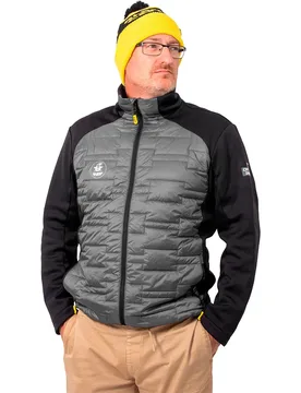 Shield Hybrid Jacket Black / Grey 2XL Men - Black Cat - FashionsVida