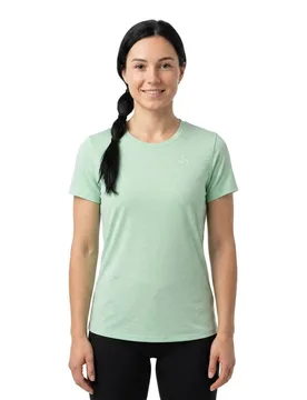 Maglietta A Maniche Corte Crew Active 365 Linencool Ambrosia Melange L - Odlo - FashionsVida